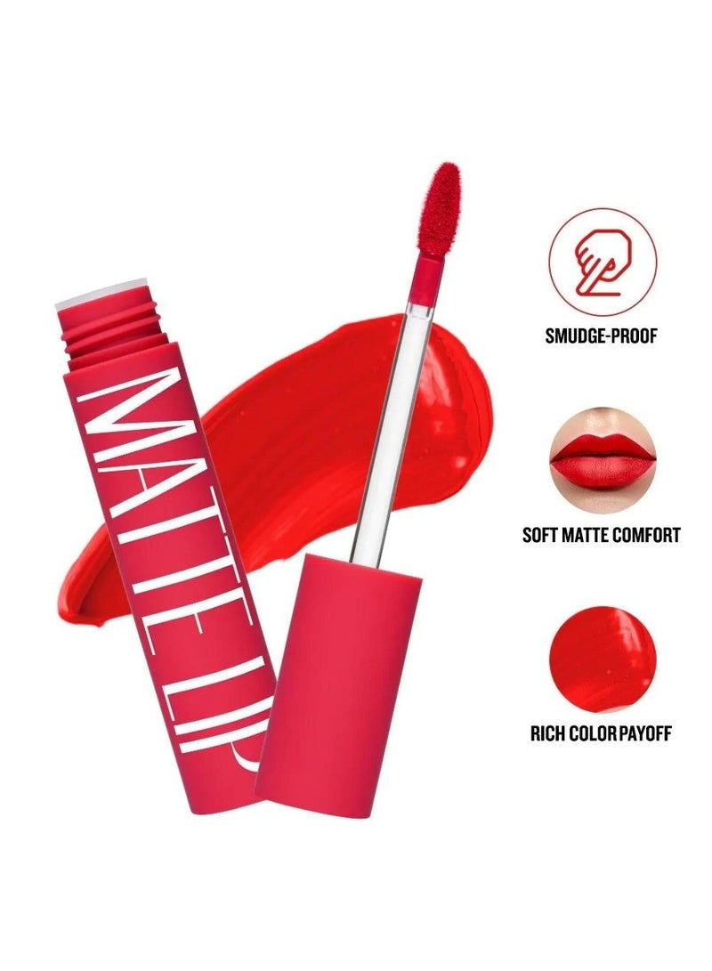 كاركتر أحمر شفاه كاركتر ميلتز مطفي – لون أحمر فيلفيت (CRM007) - Image 1